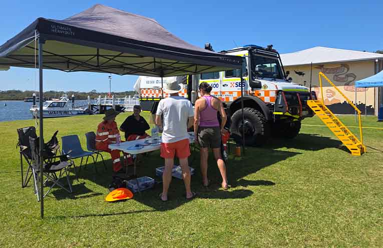 Fair helps Tea Gardens community prepare for emergencies