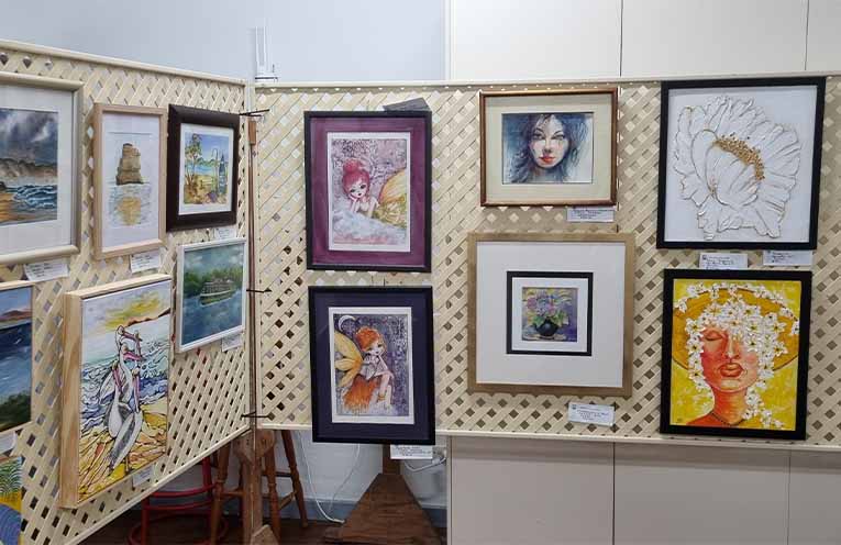 Myall U3A artists showcase their talent on grey long weekend