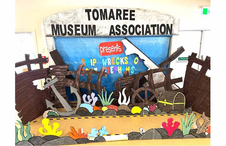 A section of the Shipwrecked exhibition, on display until 23 October. Photos: Supplied.