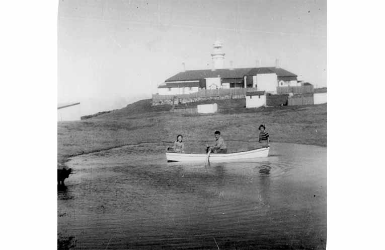 The Hickey kids loved Fingal Island. Photo: Supplied by John Clarke.