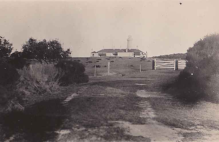 There were very few visitors after the spit washed away. Photo: Supplied by John Clarke.